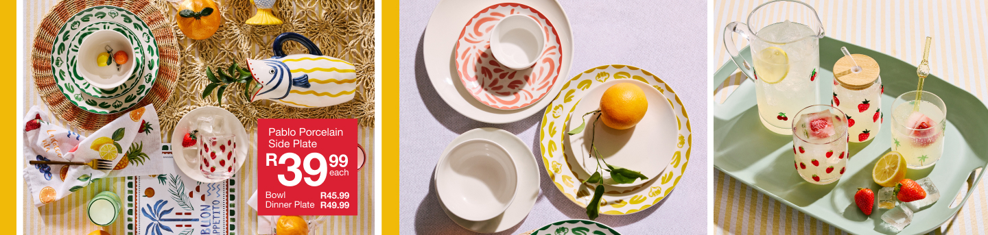 shop simply the zest is a fruit icon collection for the kitchen and dining items by mr price home online