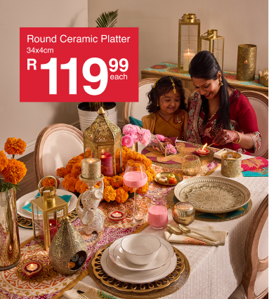 shop diwali collection from Mr Price Home