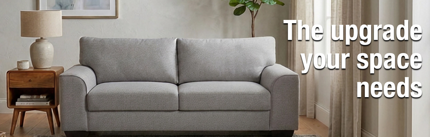 Stylish and affordable home furniture collection featuring modern lounge and bedroom sets.