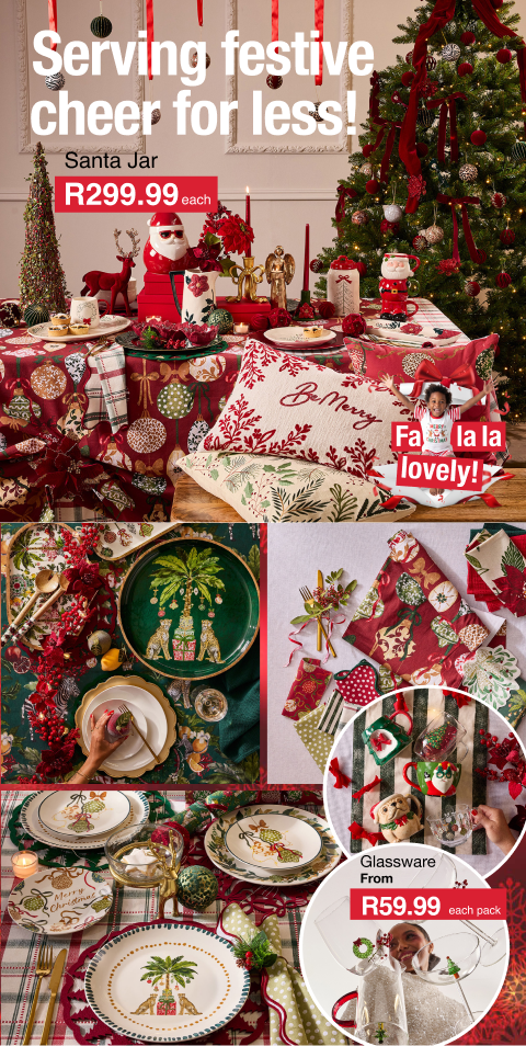 shop magical time christmas collection from mr price home online