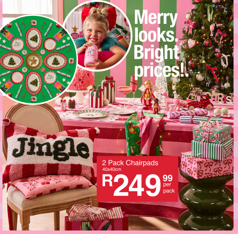 shop merry cherry christmas collection from mr price home online