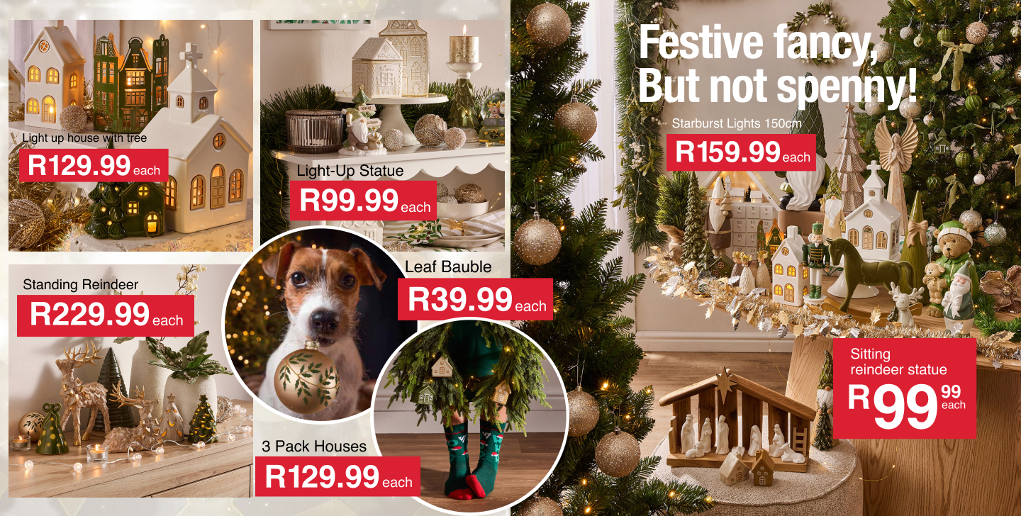 shop shine bright christmas collection from mr price home online