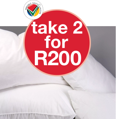 When you buy 2 ball fibre soft touch king pillow inners