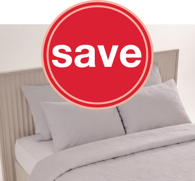 Buy a Selected Quilt, 3 Piece Soft Touch Botanical Quilt Set