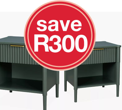 save R300 on selected nomad furniture from Mr Price Home online