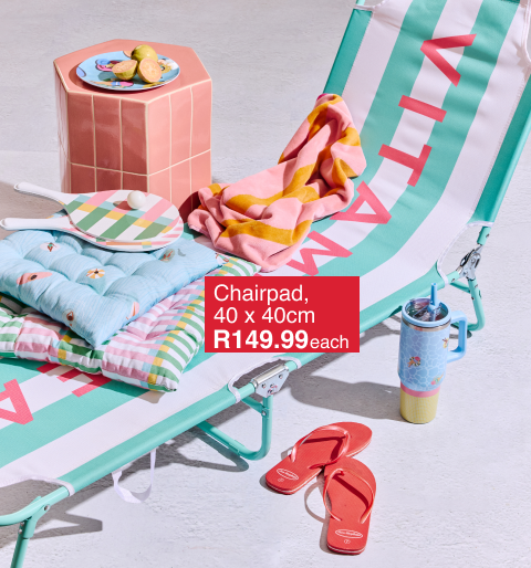 summer outdoor cushions from Mr Price Home online