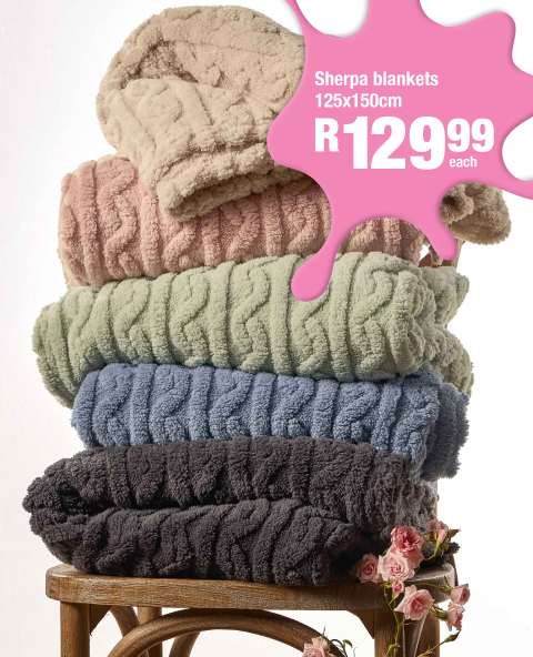 Sherpa blankets