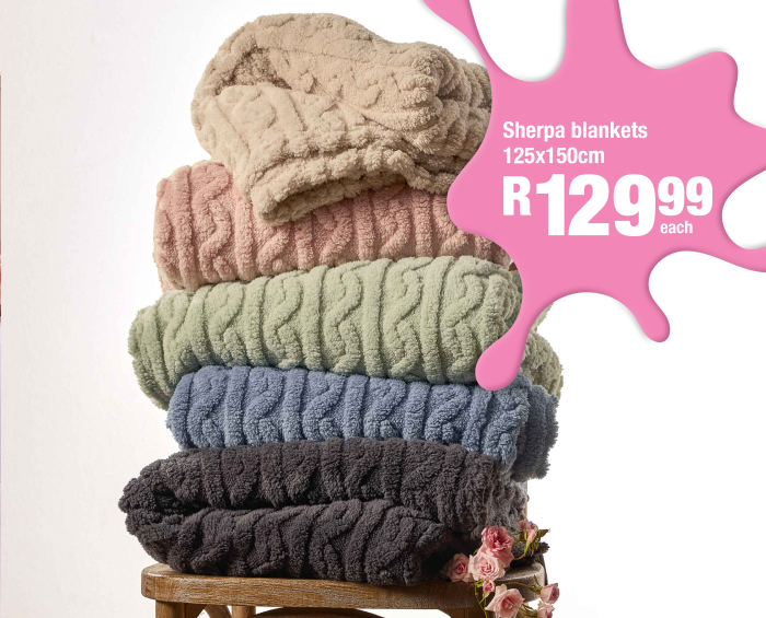 Sherpa blankets