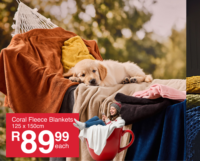 shop winter coral fleece blankets