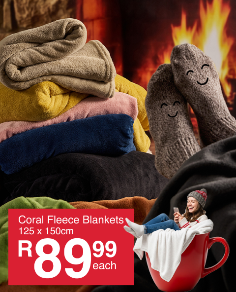 shop winter coral fleece blankets