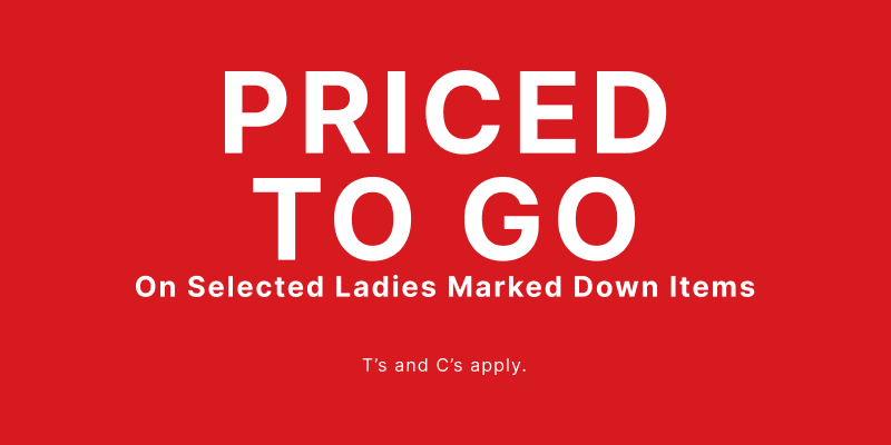 ladies priced to go promo