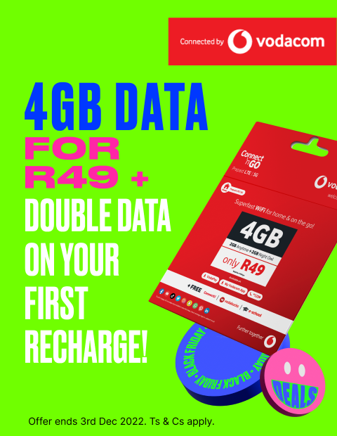 Mr Price Mobile 4GB Data for R49