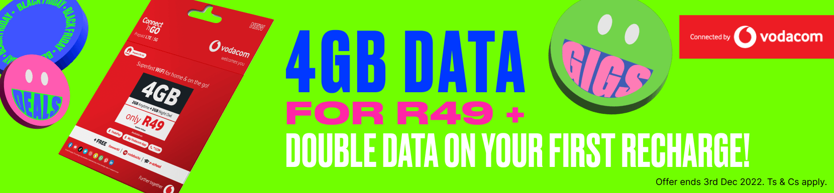 Mr Price Mobile 4GB Data for R49