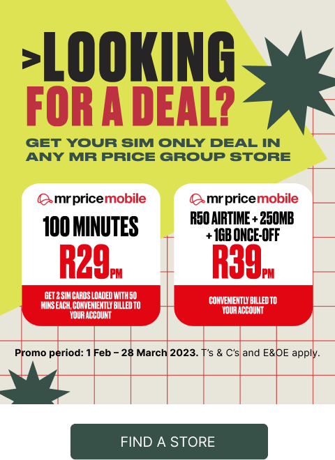 Mr Price Cellular Mobile Deals