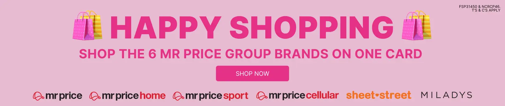 Shop 6 Mr Price Brands
