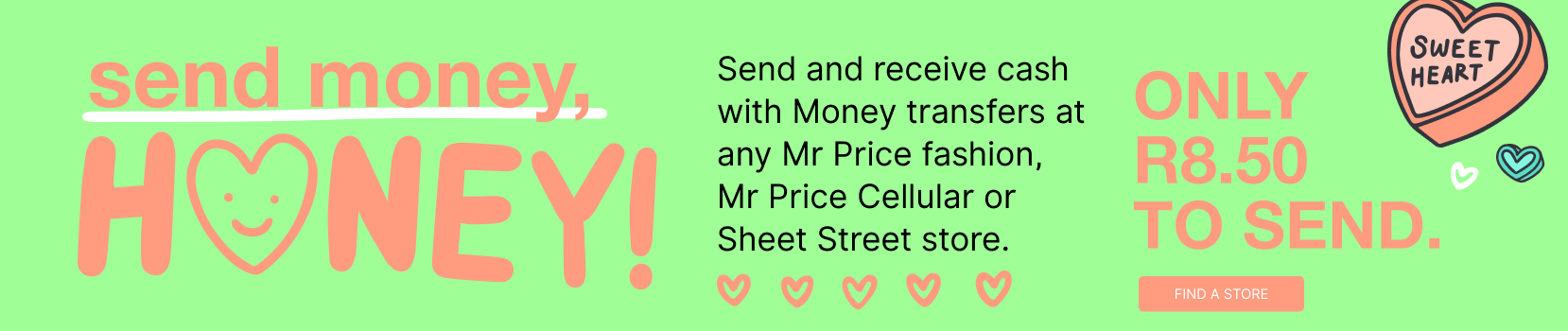 Send Money with Mr Price Money Transfers
