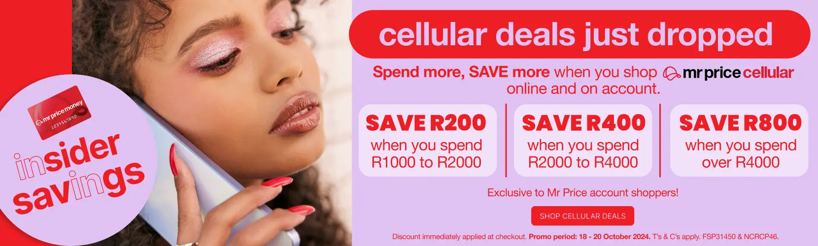 Mr Price Cellular Deals