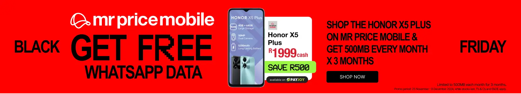 Honor X5 Plus