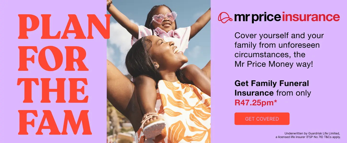 Mr Price Insurance Family Funeral Plan