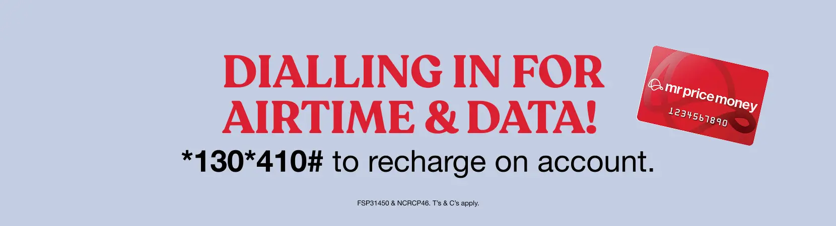 Mr Price Mobile Airtime USSD