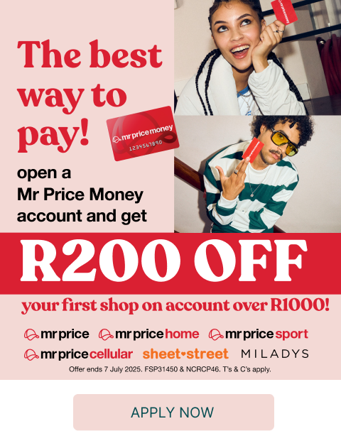 Apply for a Mr Price Money Account