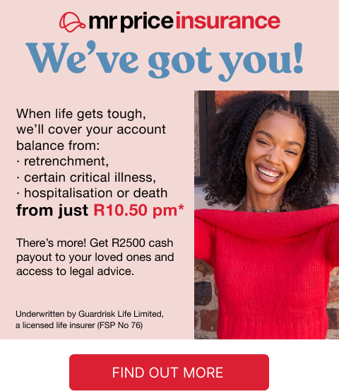Mr Price Insurance