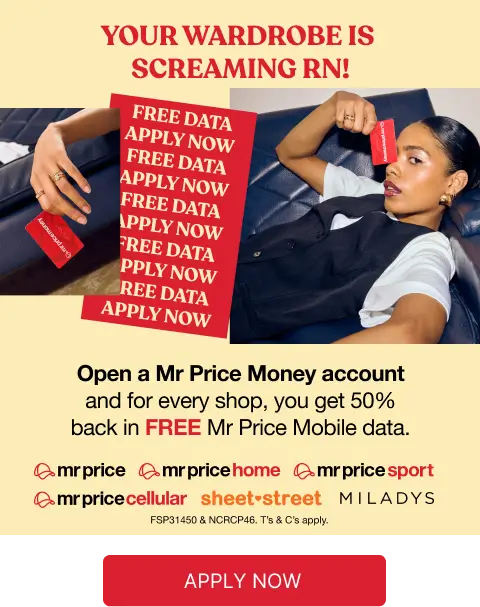 Apply for a Mr Price Money Account
