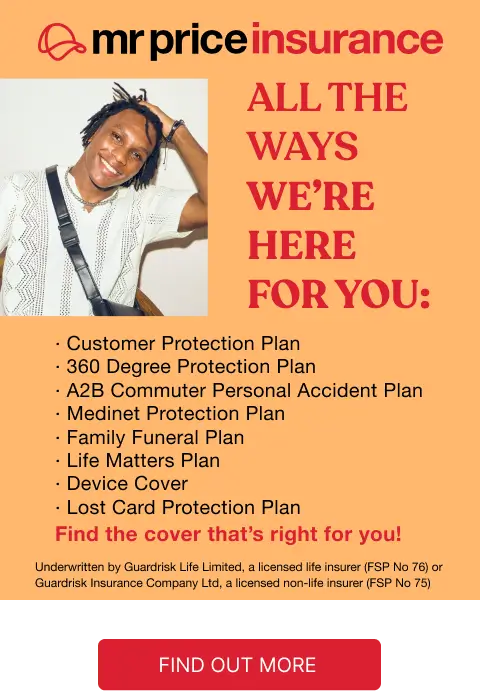 Mr Price Insurance
