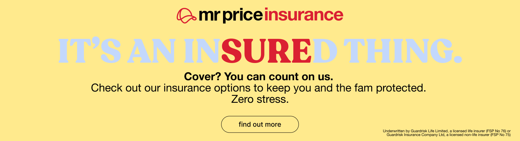 Mr Price Insurance