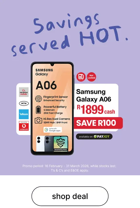 Mr Price Cellular Deals