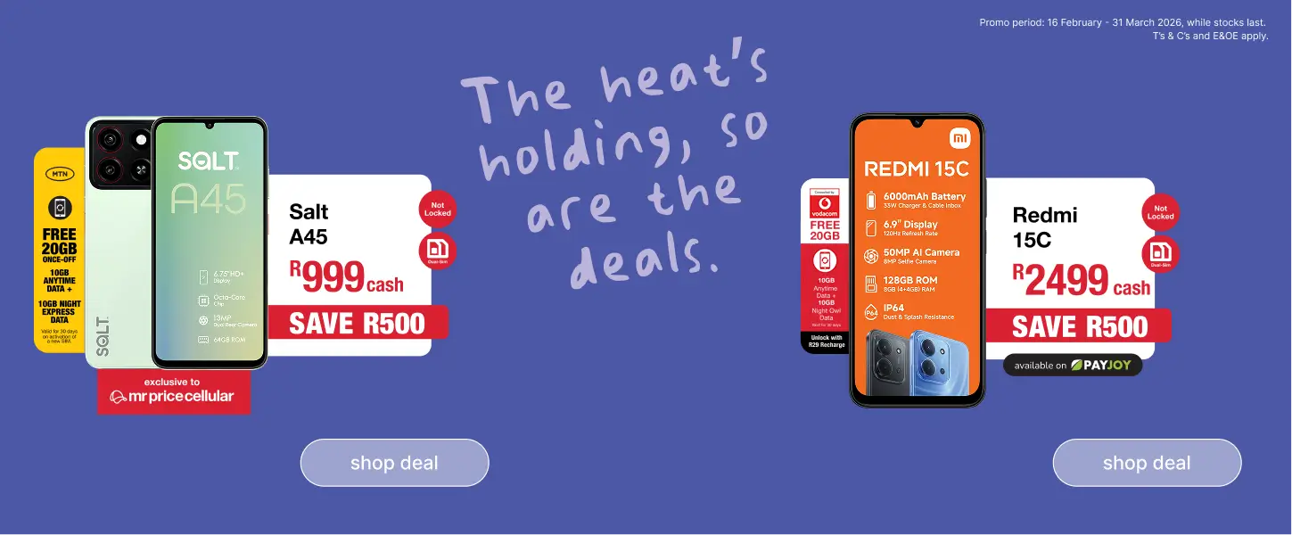 Mr Price Cellular Deals