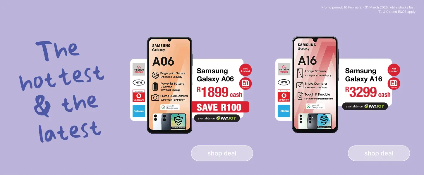 Mr Price Cellular Deals