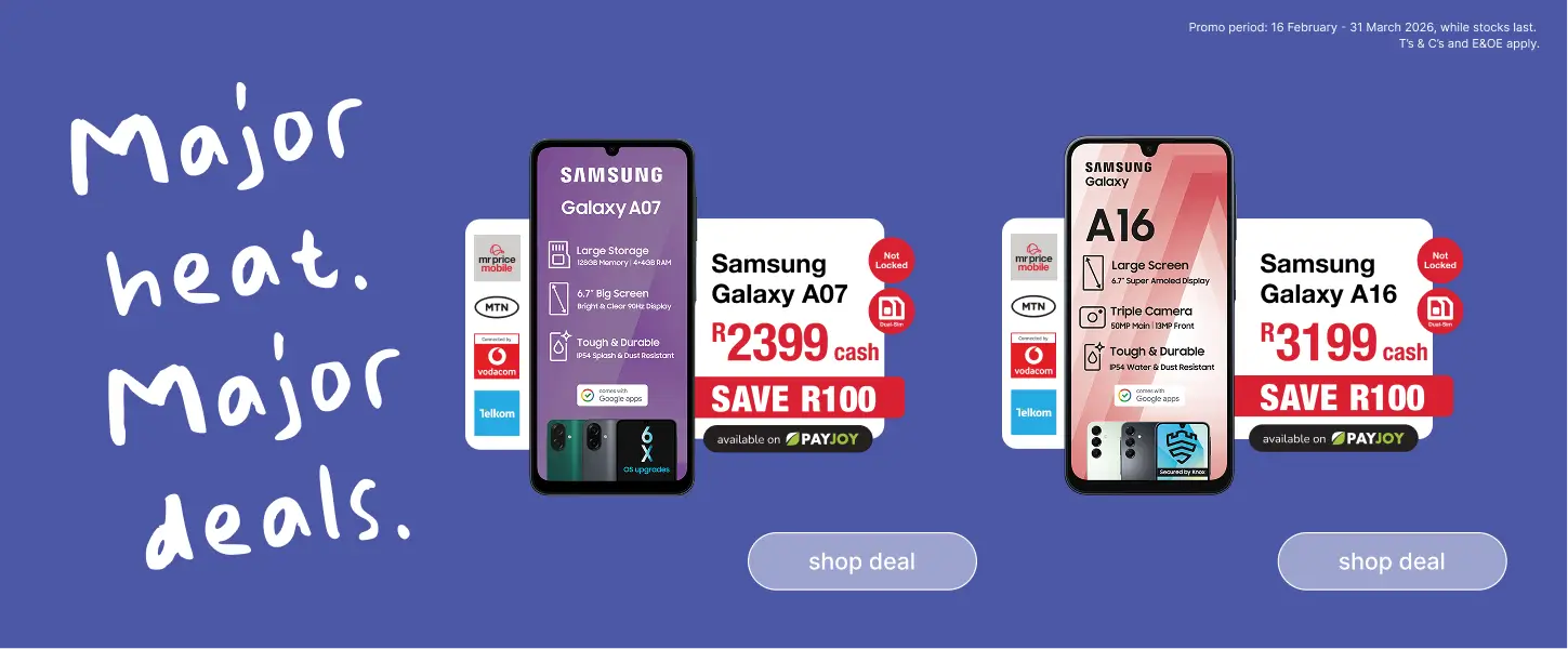 Mr Price Cellular Deals