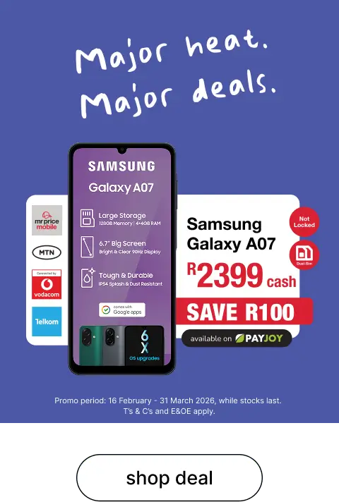 Mr Price Cellular Deals