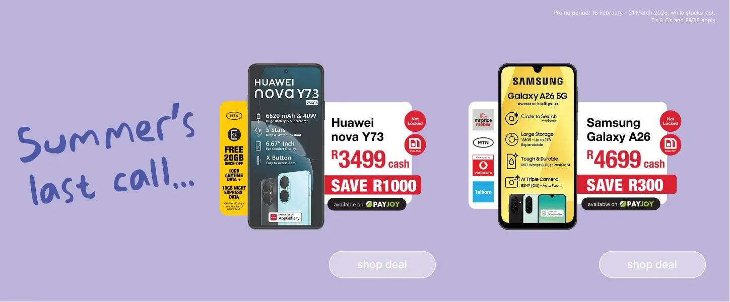Mr Price Cellular Deals