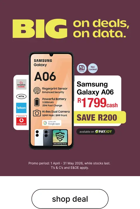 Mr Price Cellular Deals