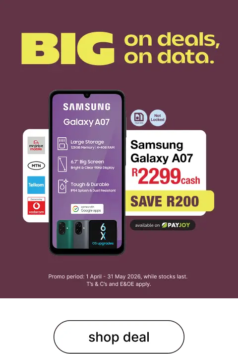 Mr Price Cellular Deals