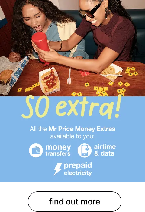 Mr Price Money Extras