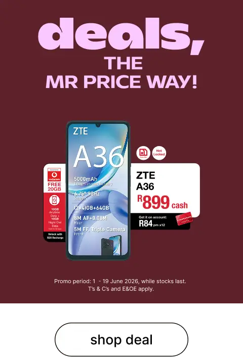 Mr Price Cellular Deals