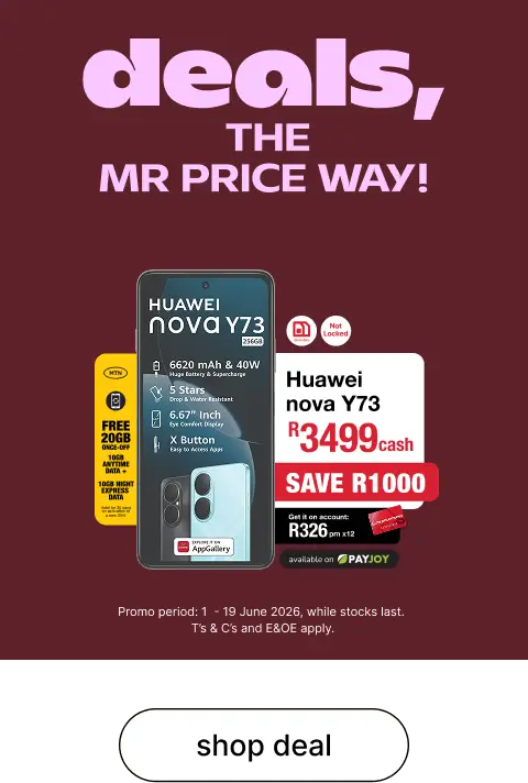 Mr Price Cellular Deals