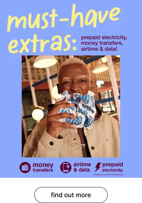 Mr Price Money Extras