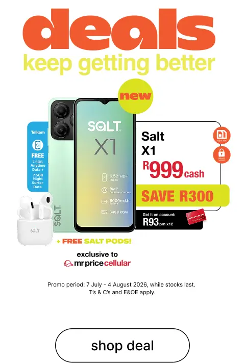 Mr Price Cellular Deals