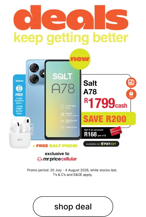 Mr Price Cellular Deals