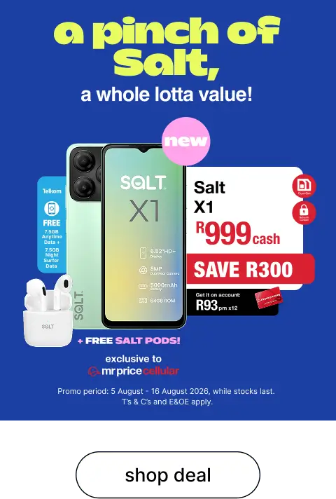 Mr Price Cellular Deals