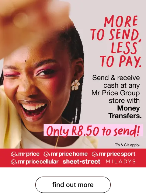 Mr Price Money Money Transfers