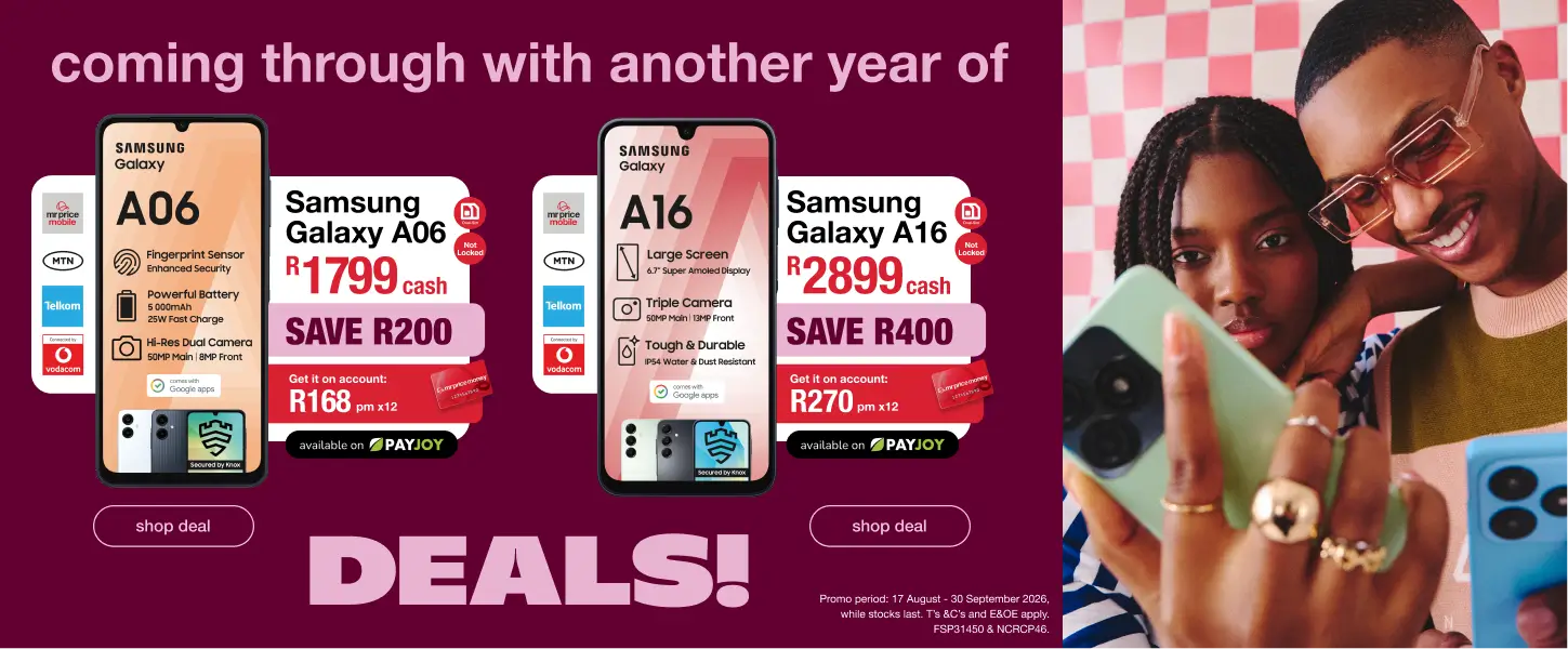 Mr Price Cellular Deals