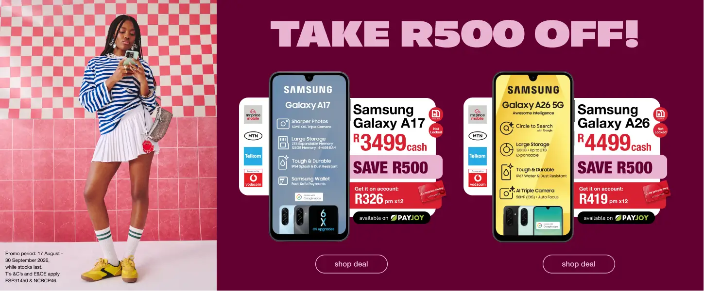 Mr Price Cellular Deals
