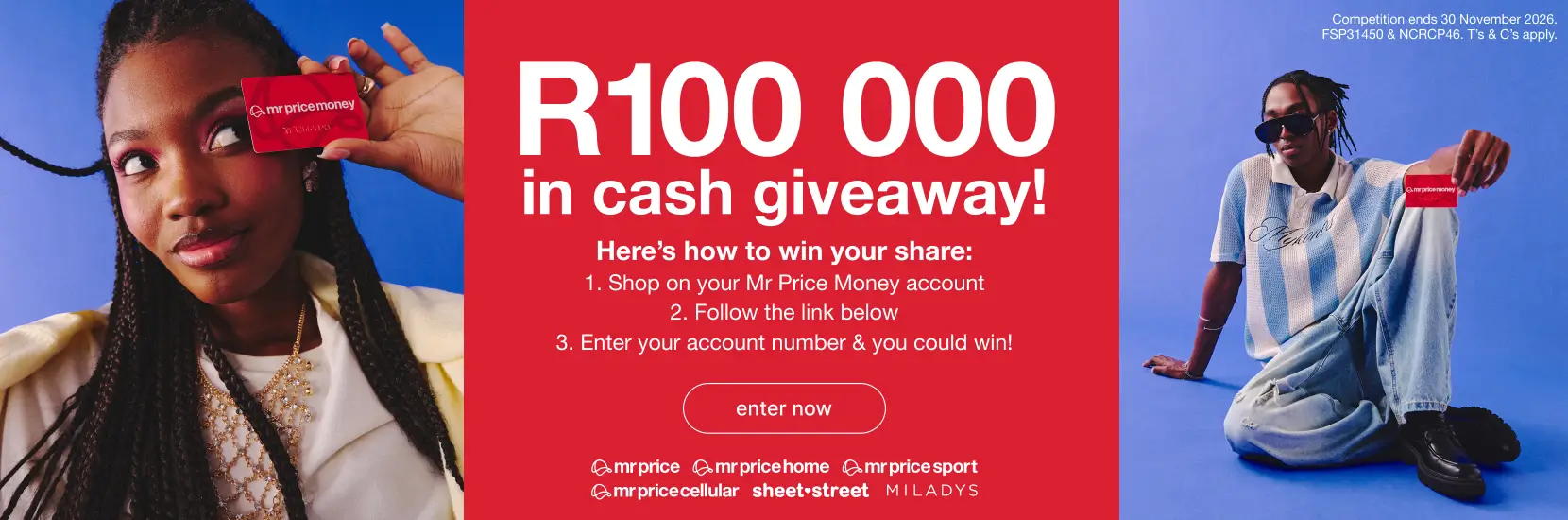 Win your share of R100,000