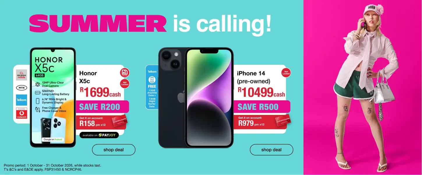 Mr Price Cellular Deals