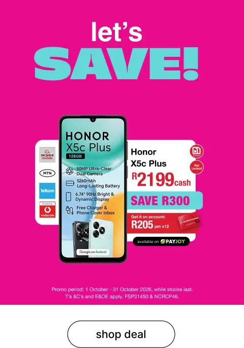 Mr Price Cellular Deals